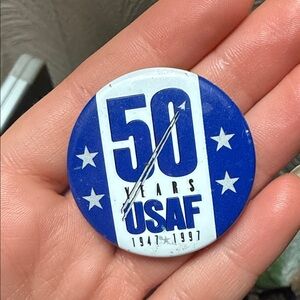 Vintage 1997 50 Years USAF Commemorative Pin